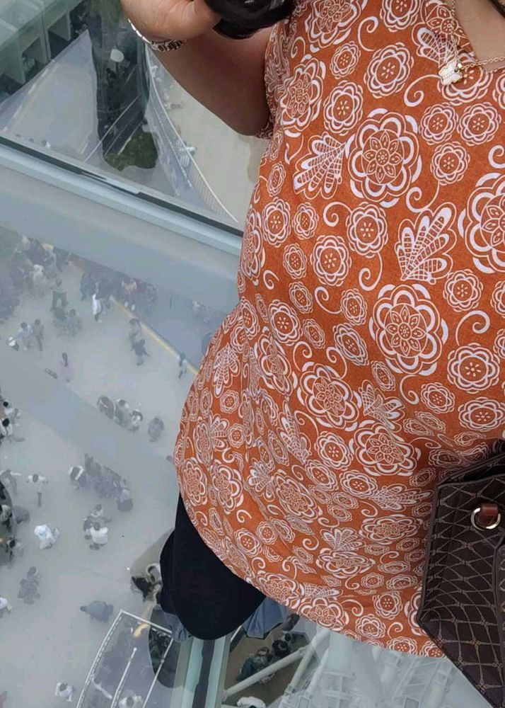 Floral Print Top