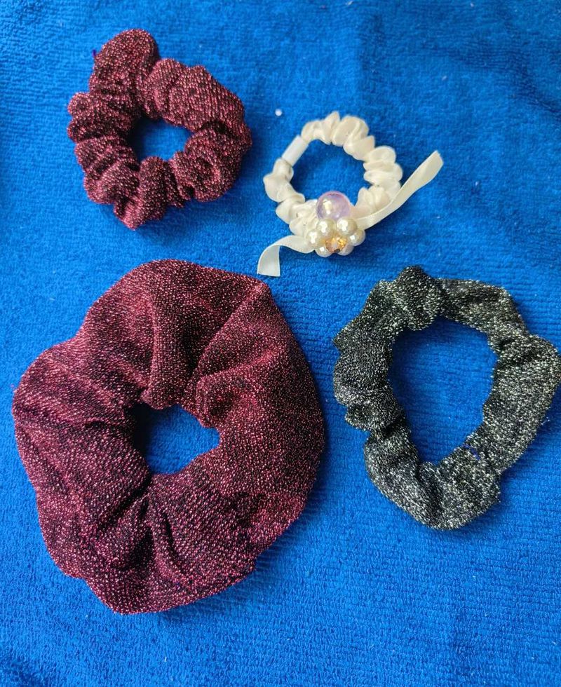 Sparkly Scrunchies Set