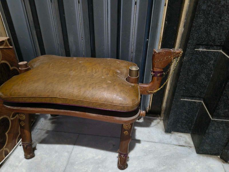 handicrafts Camel Stool Ottoman