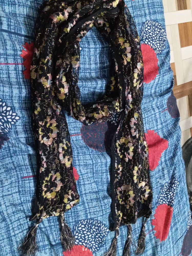 Floral Print Scarf