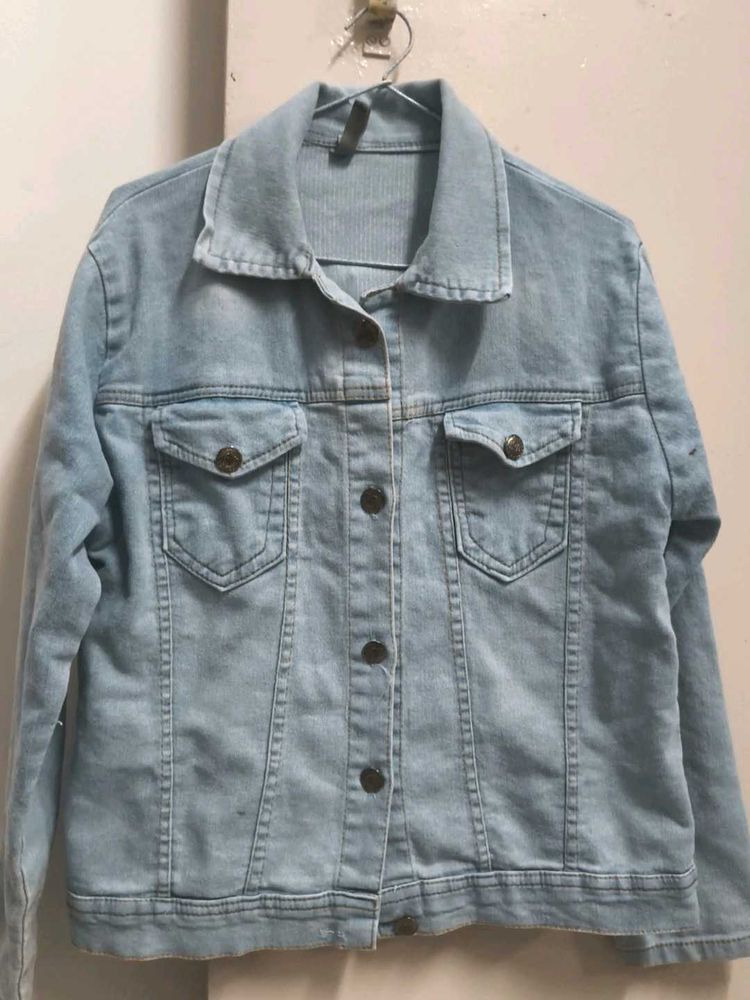 Classic Light Wash Denim Jacket