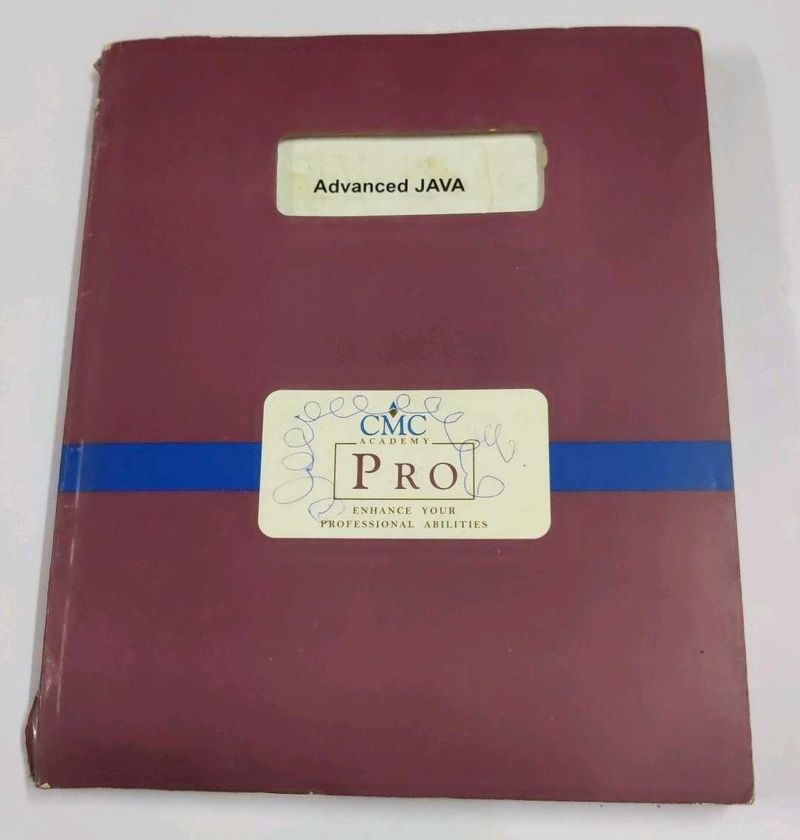 Advanced JAVA Book old stock product