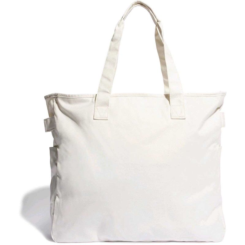 Classic Cream Canvas Tote Bag