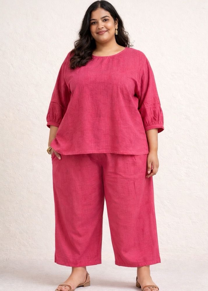 Elegant Pink coord Set for Women