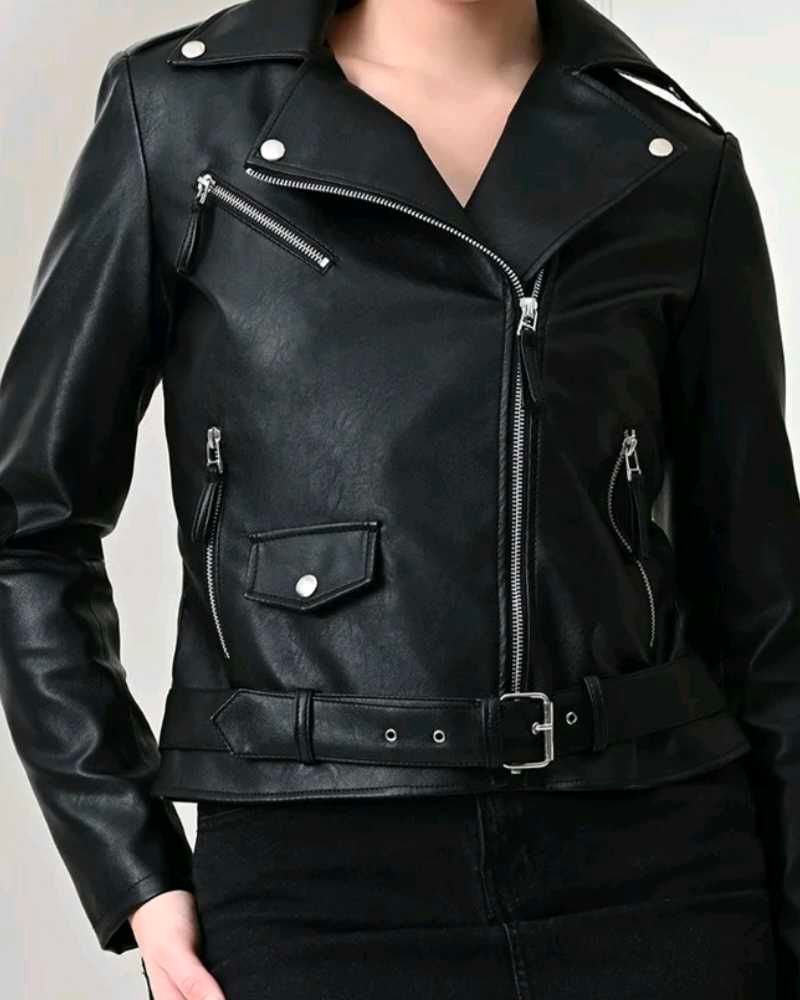 Classic Black stylish Biker Jacket