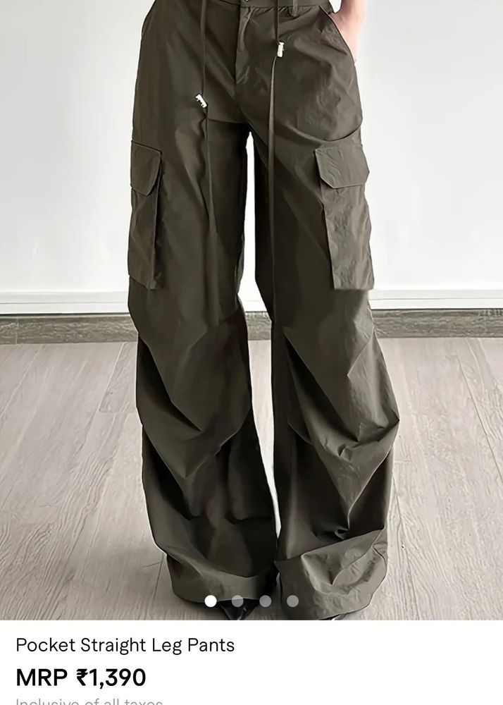 Cargo Straight Leg Pants