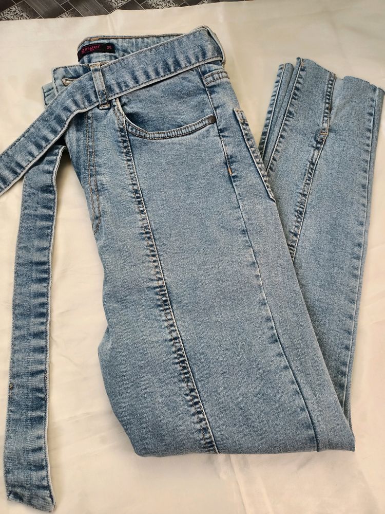 Ginger By Lifestyle Tie Up Jeans👖