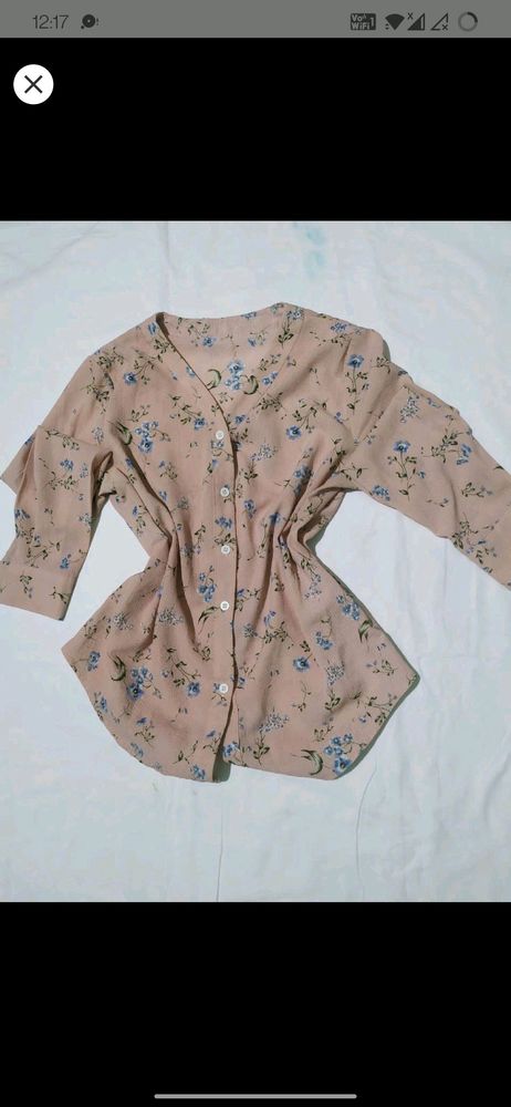 pink floral shirt....