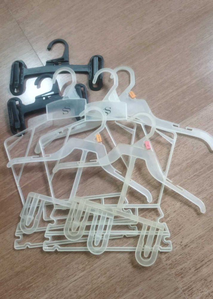 7 Plastic Hangers