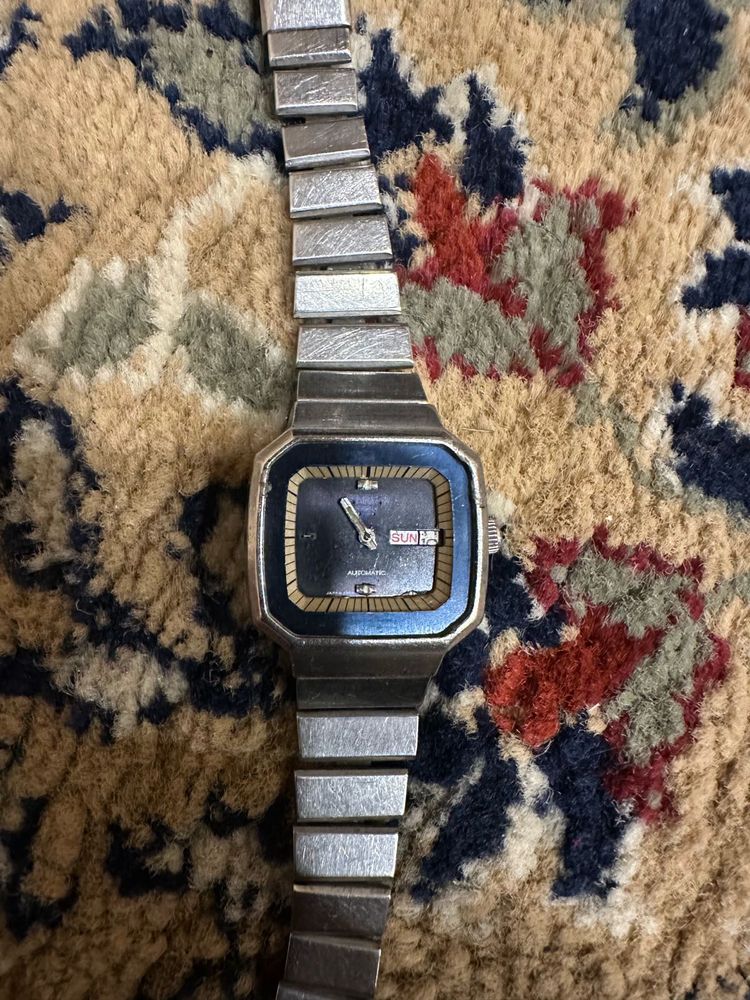 SEIKO 5 AUTOMATIC WOMENS WATCH BLUE DIAL