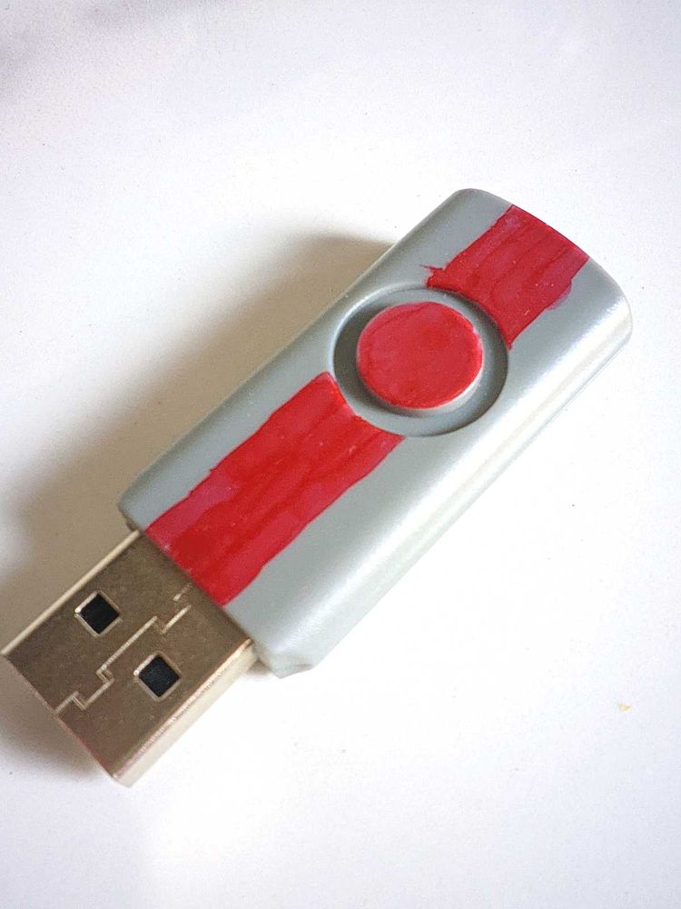 1GB Unique Painted USB Drive