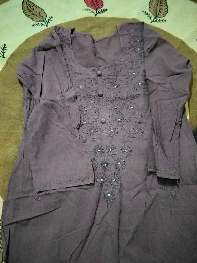 Embroidered Kurta