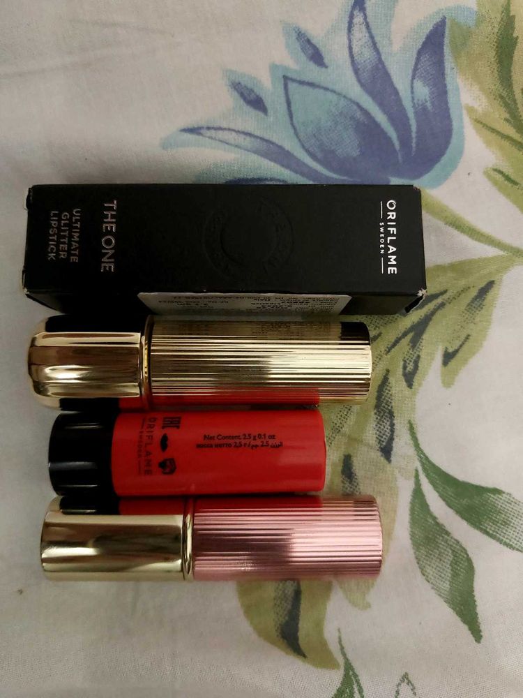 oriflame Sparkling Metallic Lipstick