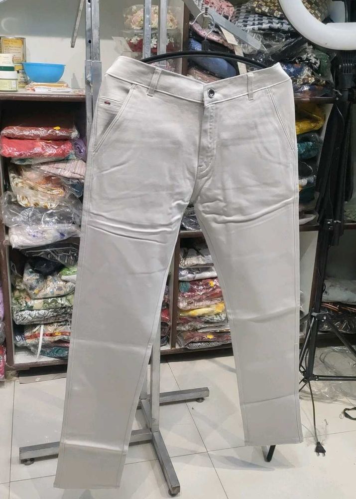 Stylish Beige Jeans