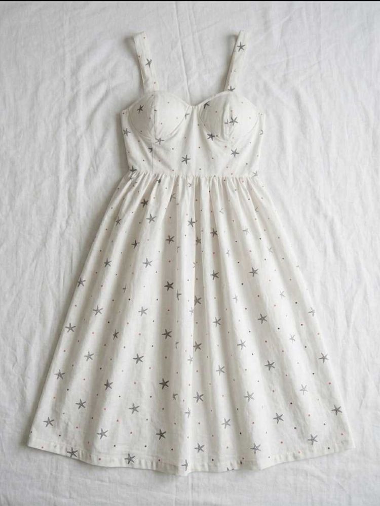 Cute Star Print Summer Dress