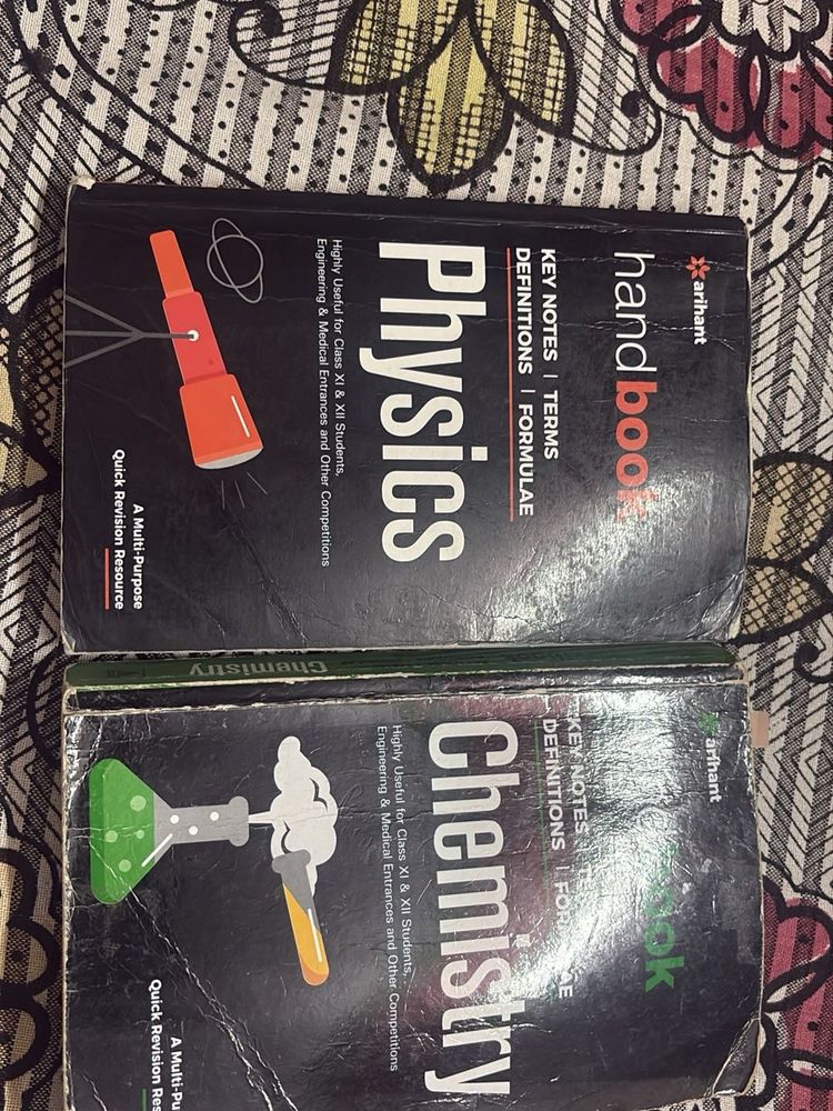 Physics &amp; Chemistry Handbooks for Class XI/XII