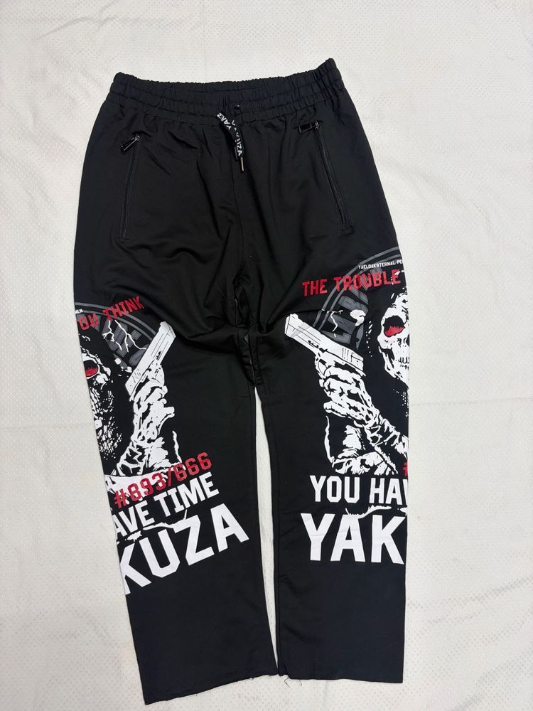 Graphic Print Jogger Pants