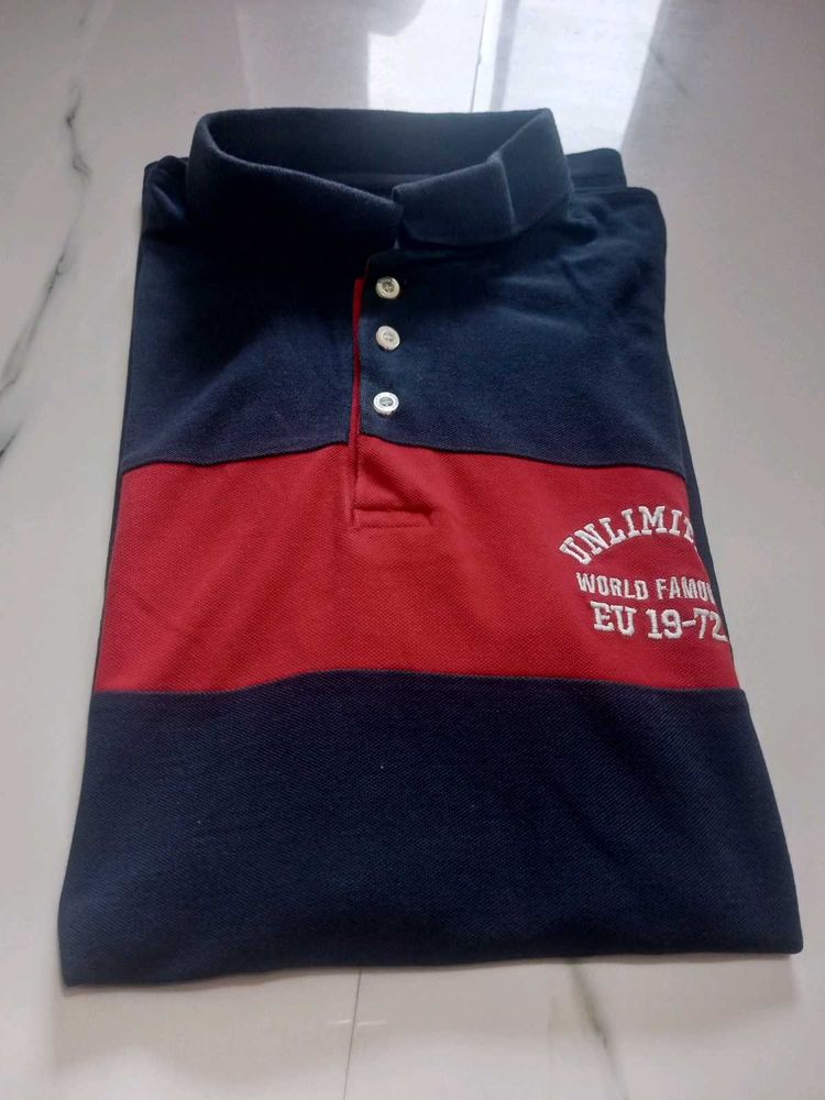 Men's Colorblock 5xl Polo T-Shirt
