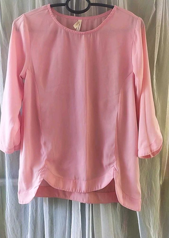 Pink Top - Casual Style