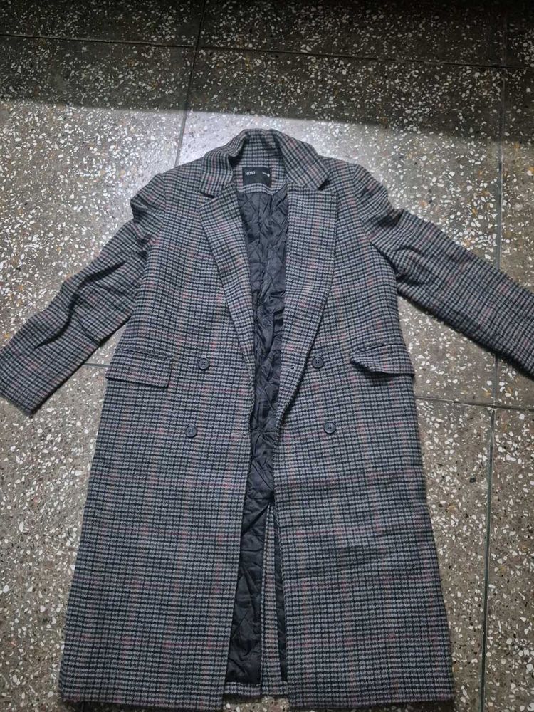 Check Pattern Coat
