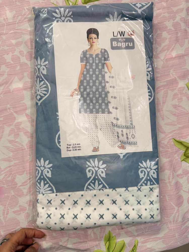 Bagru Print Cotton Kurta Set