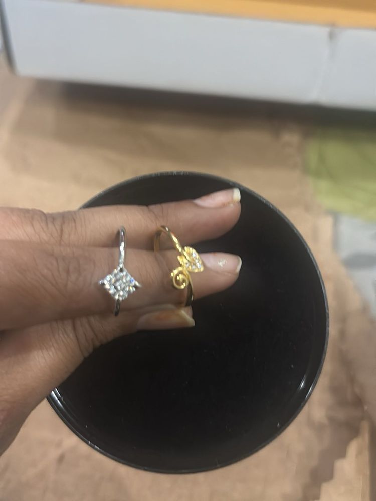 Charming Set of Two Rings