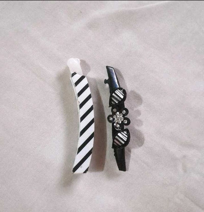 Combo 2 Hair Accessories Banana Clip + Barrettes