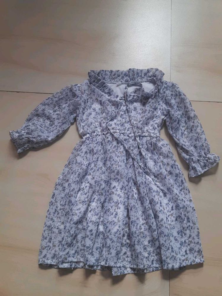 Chic Floral Print Dress