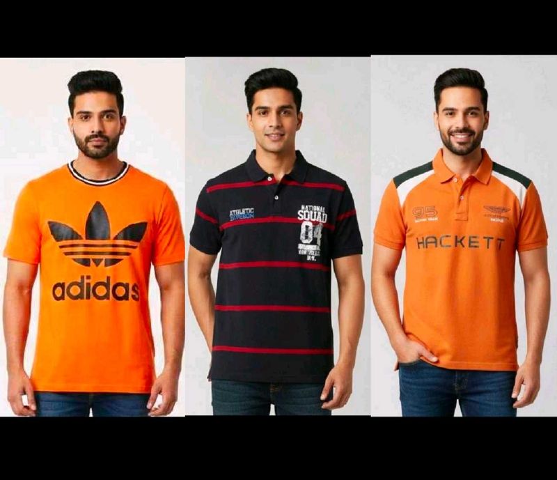 Hackett Aston Martin Polo/Adidas orange shirt
