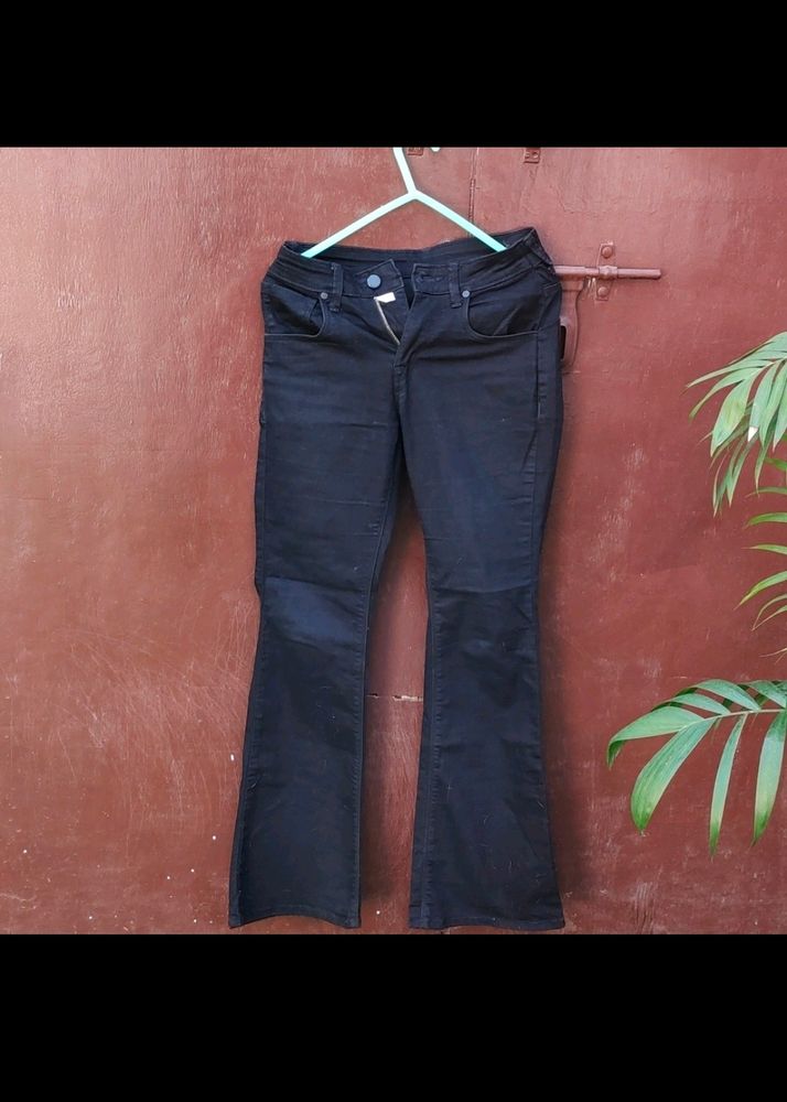 Here &amp; Now Black Boot Cut Denim