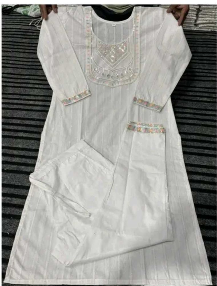 2pc Cotton Suit