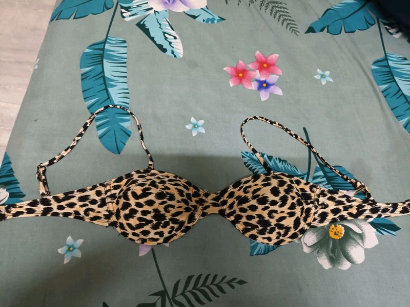 Animal Print Bra