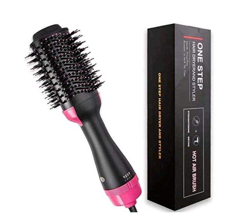 2-in-1 Hot Air Brush Hair Dryer &amp; Styler | Hai