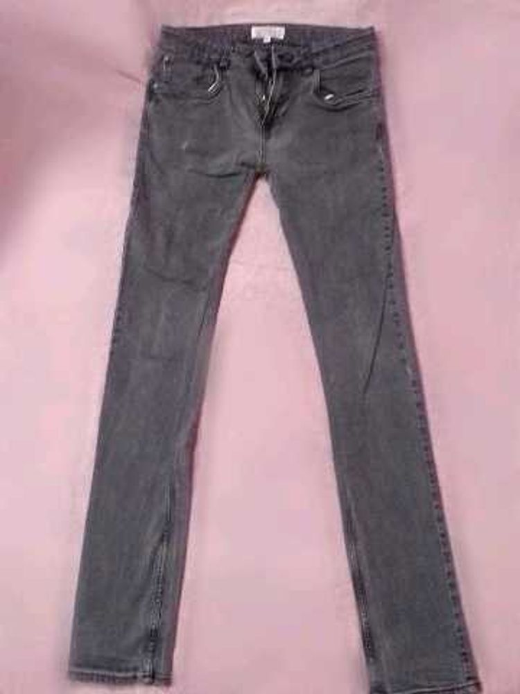 Gray Denim Jeans