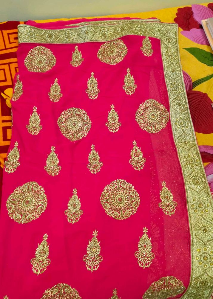Ready-to-wear Pre-Stitched Lehenga Saree