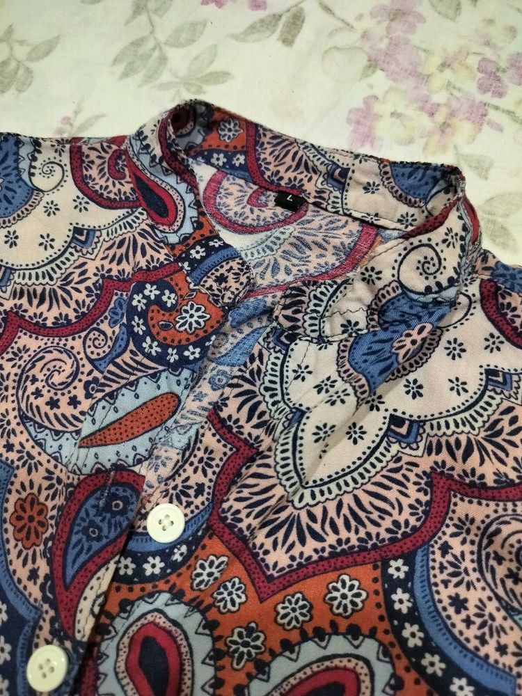 Bohemian Paisley Print Kurta