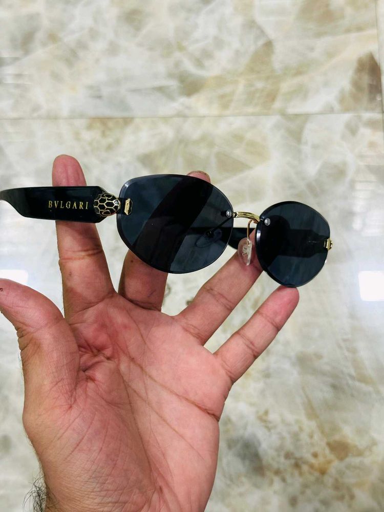 Bvlgari Oval Sunglasses