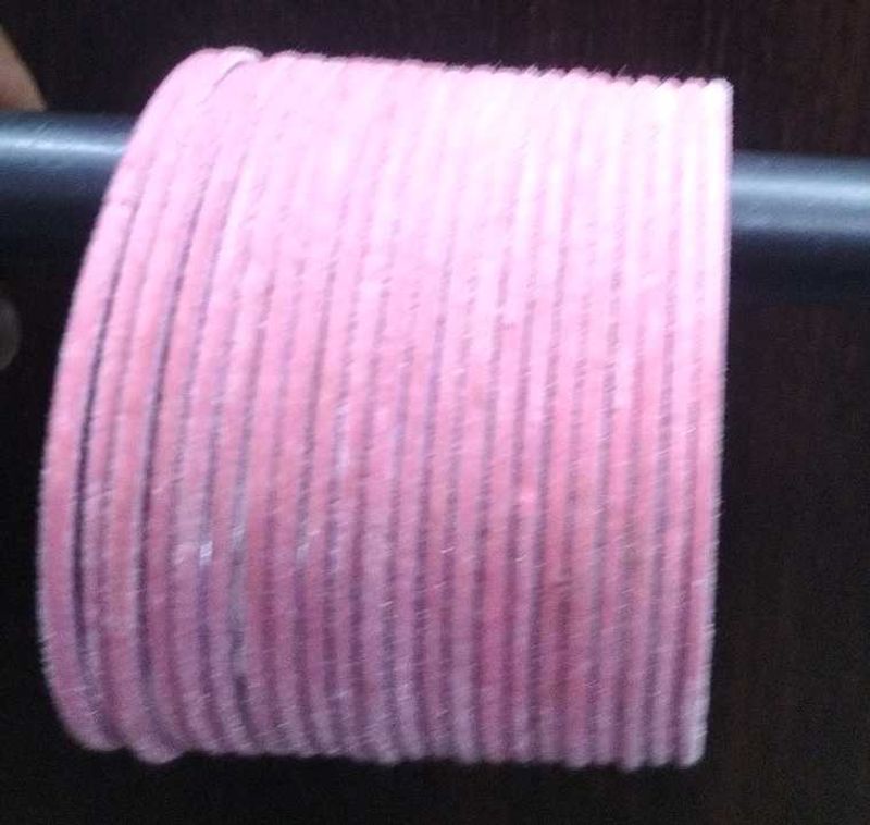Pink Stackable Bangles