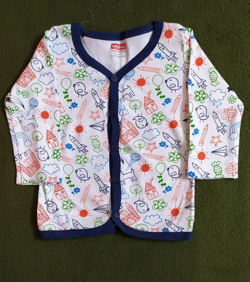 babyhug cotton tshirt 12-18  months boys