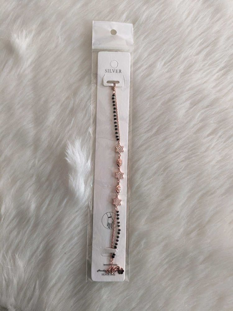 925 Rose Gold Bracelet With Hallmark