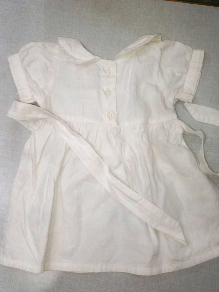 White Baby Girl Dress