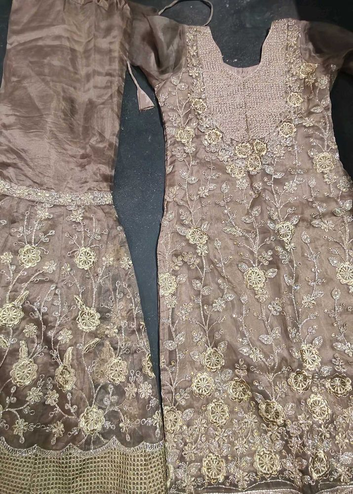 Kurta Sharara Set Without Dupatta