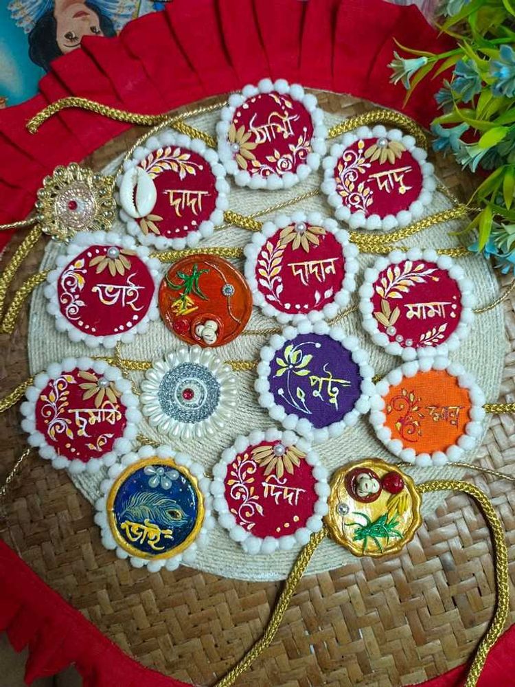 Handmade Rakhi Set