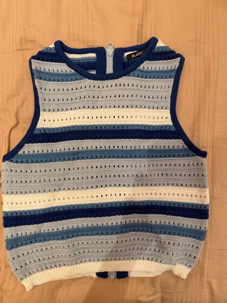 ribbed knit crop top