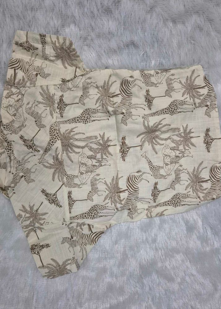Safari Print Shorts