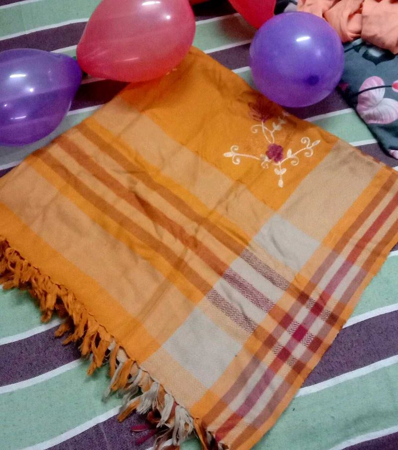 Woolen Sall Mustard Colour