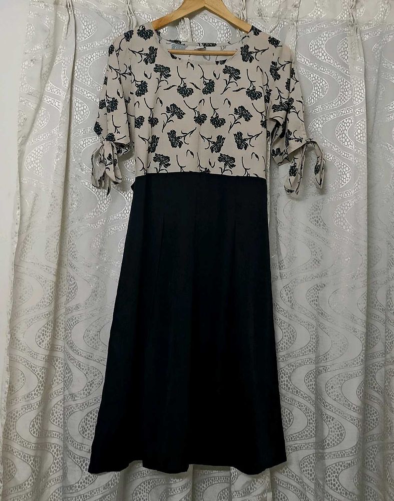 Floral Print Midi Dress