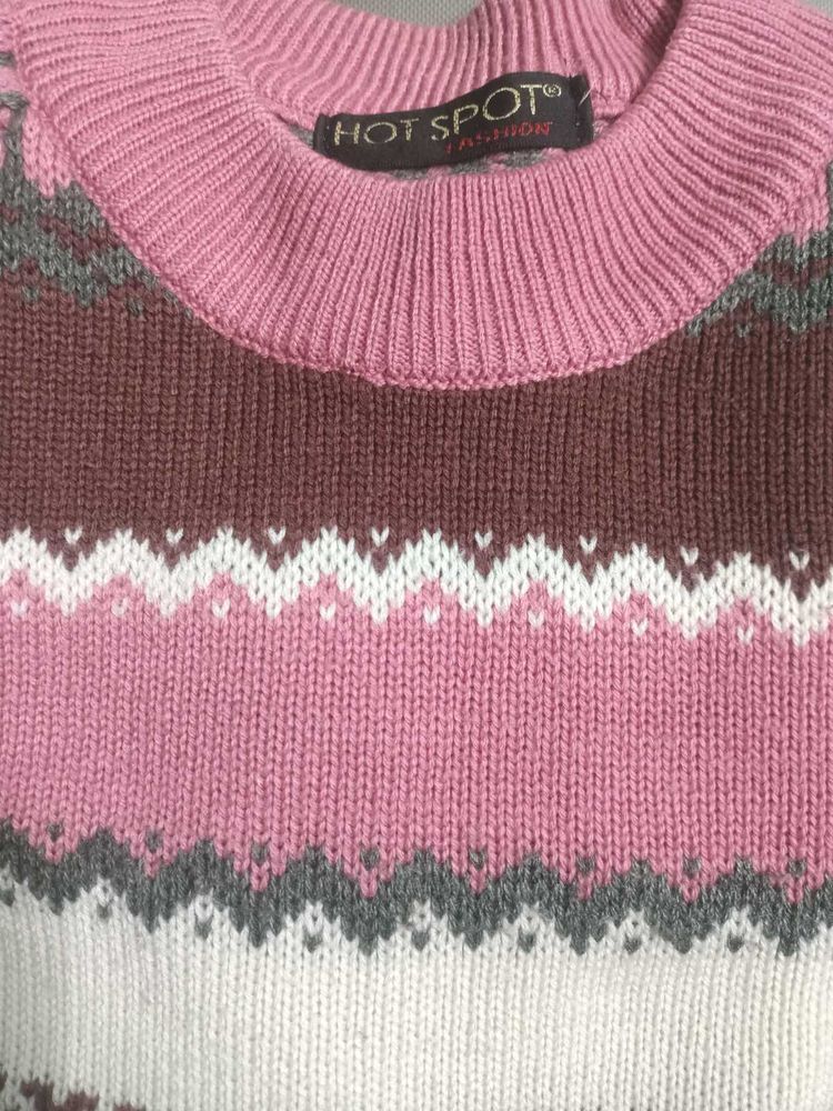 Cozy Fair Isle Knit Sweater
