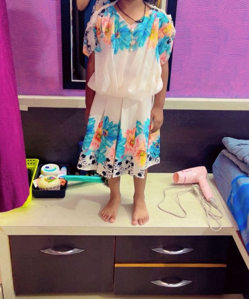 Floral Girls Dress
