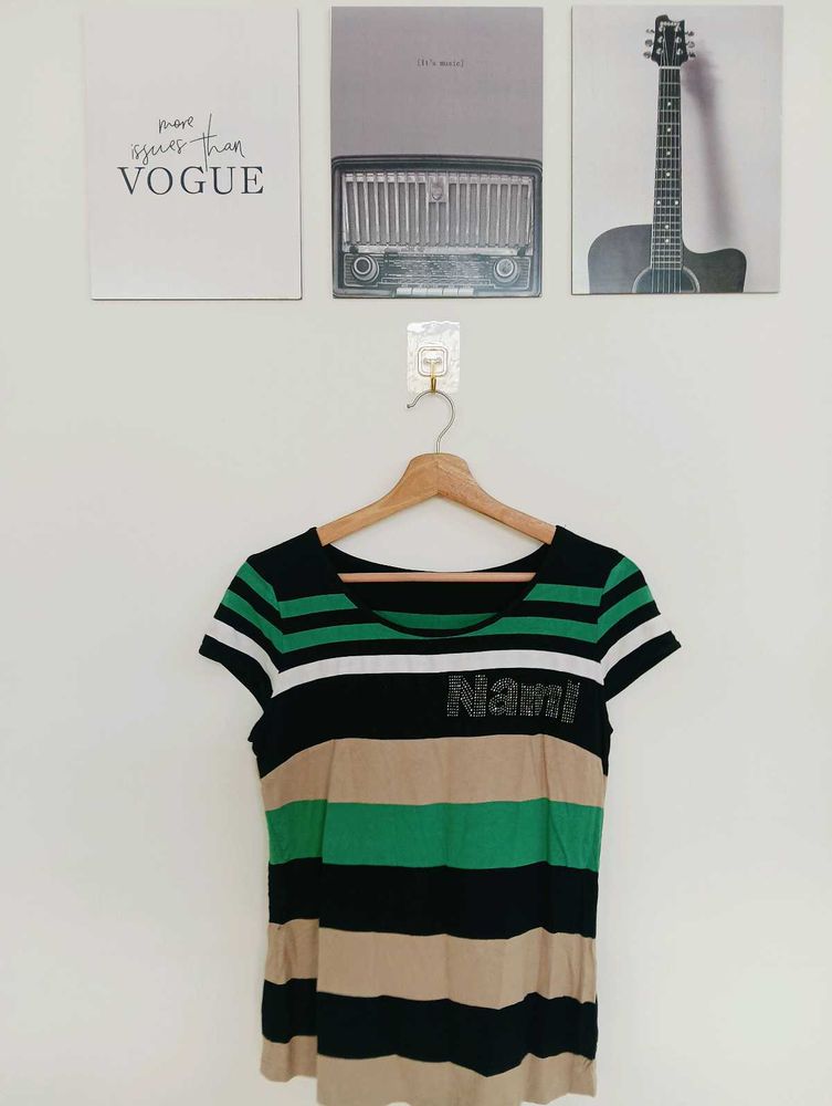 Striped Casual T-Shirt